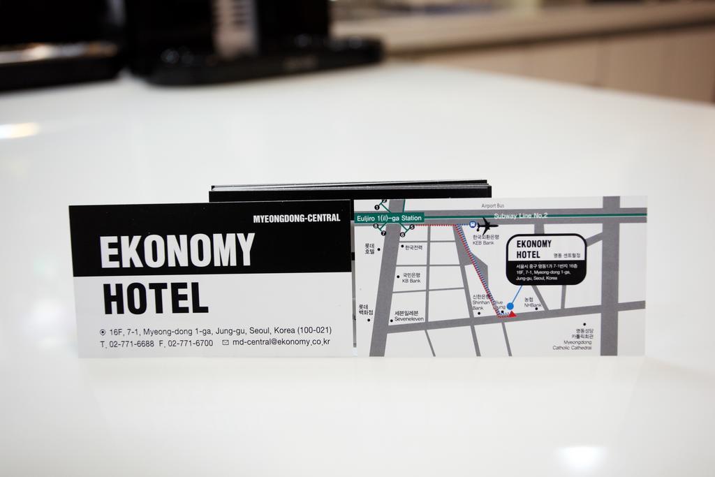 Ekonomy Hotel Myeongdong Central Seoul Exterior photo